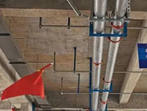 怀远管廊支架的安装方法